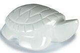 Carved White Marble Turtle - Philippines #309070-1